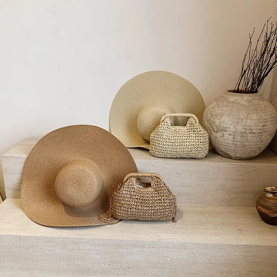 Straw Clutch Bags