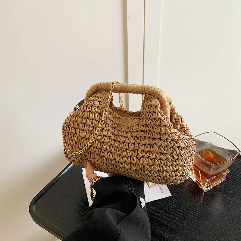 Straw Clutch Bags