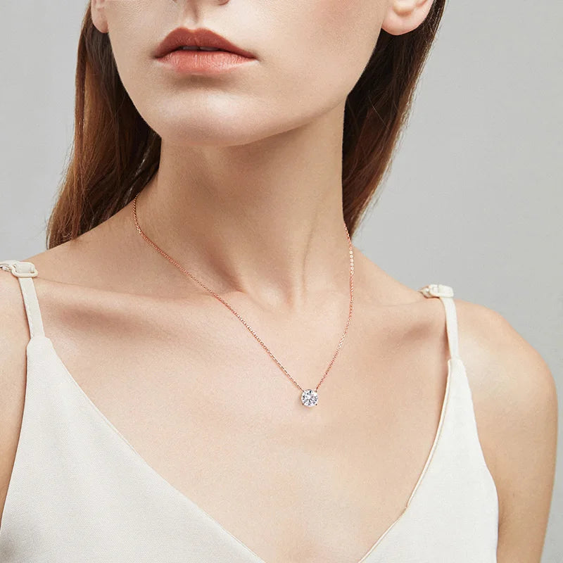 Moissanite Shine Necklace