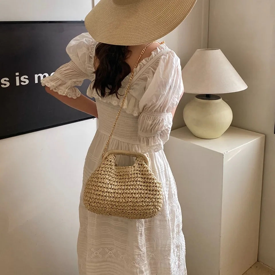 Straw Clutch Bags